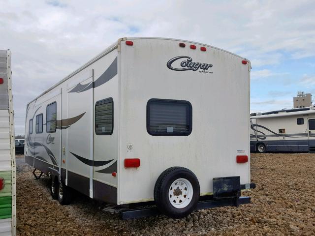 4YDT31S21EV500071 - 2014 KEYSTONE COUGAR TWO TONE photo 3