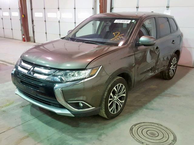 JA4AZ3A37HZ004276 - 2017 MITSUBISHI OUTLANDER BROWN photo 2