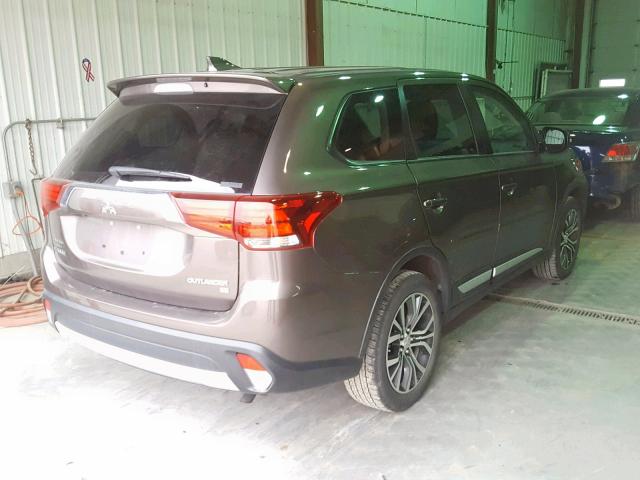 JA4AZ3A37HZ004276 - 2017 MITSUBISHI OUTLANDER BROWN photo 4