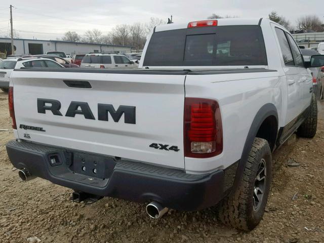 1C6RR7YT4GS255373 - 2016 RAM 1500 REBEL თეთრი ფოტო 4