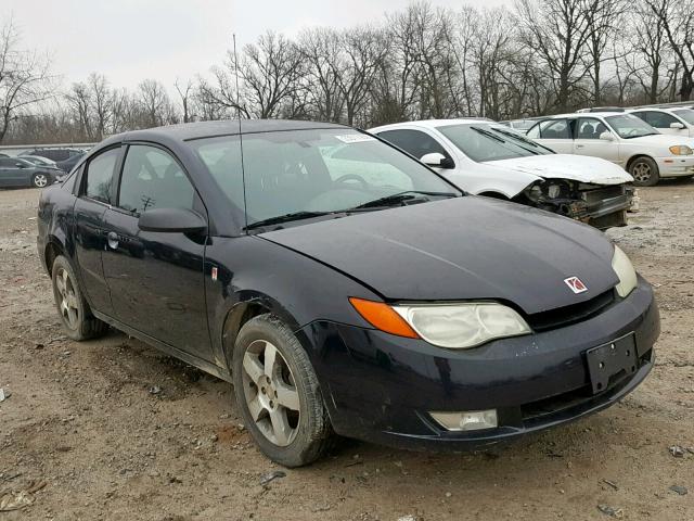 1G8AW15F17Z107905 - 2007 SATURN ION LEVEL BLACK photo 1