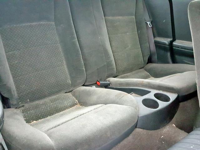 1G8AW15F17Z107905 - 2007 SATURN ION LEVEL BLACK photo 6