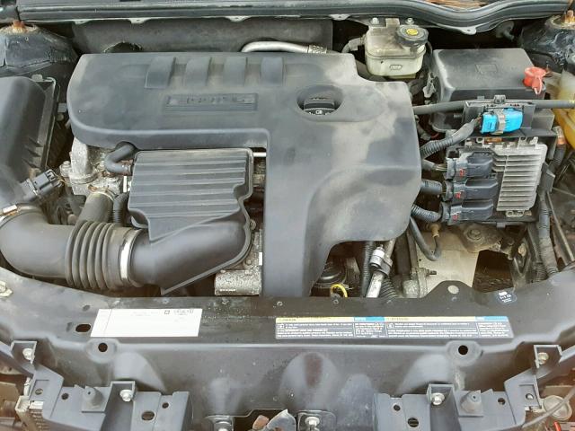 1G8AW15F17Z107905 - 2007 SATURN ION LEVEL BLACK photo 7