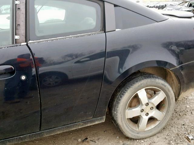 1G8AW15F17Z107905 - 2007 SATURN ION LEVEL BLACK photo 9