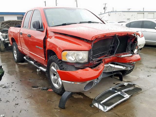 1D7HA18N85S107630 - 2005 DODGE RAM 1500 S RED photo 1