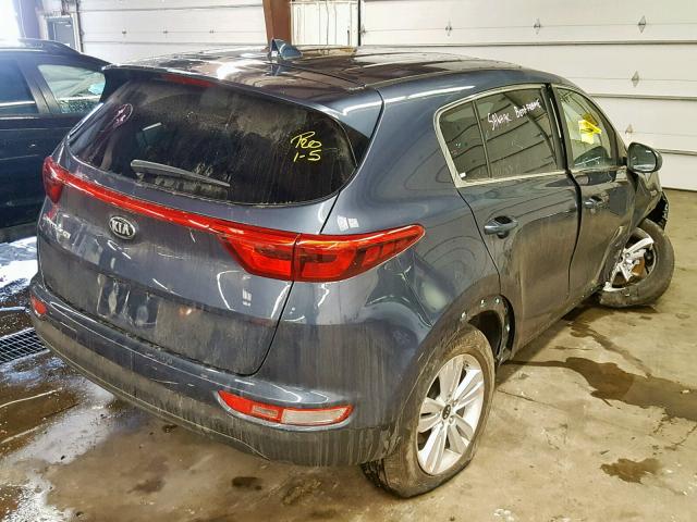 KNDPM3AC2J7469824 - 2018 KIA SPORTAGE L BLUE photo 4