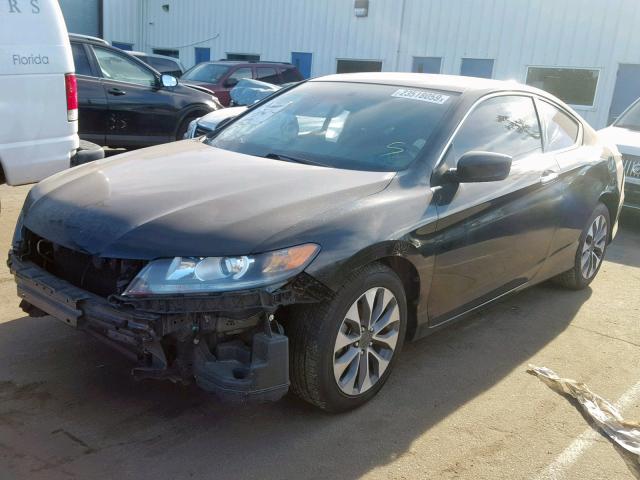 1HGCT1A31EA000868 - 2014 HONDA ACCORD LX- BLACK photo 2