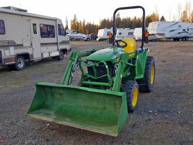 1LV3025EEGH101132 - 2017 JOHN DEERE 3025E GREEN photo 2