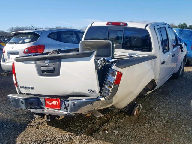 1N6AD0ER2JN740702 - 2018 NISSAN FRONTIER S WHITE photo 4