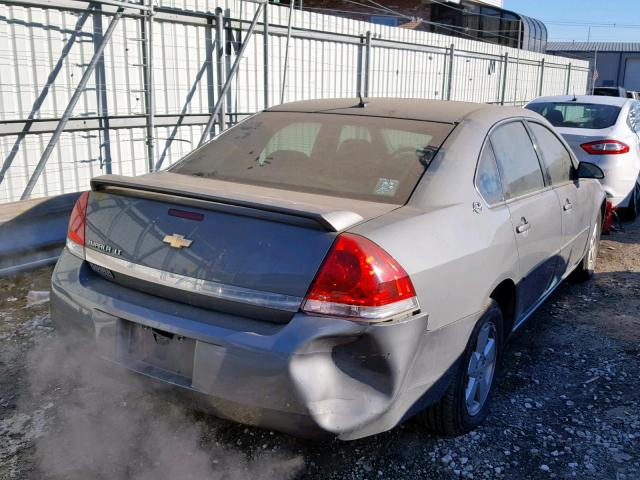 2G1WT58N989241810 - 2008 CHEVROLET IMPALA LT გრაფიტი ფოტო 4