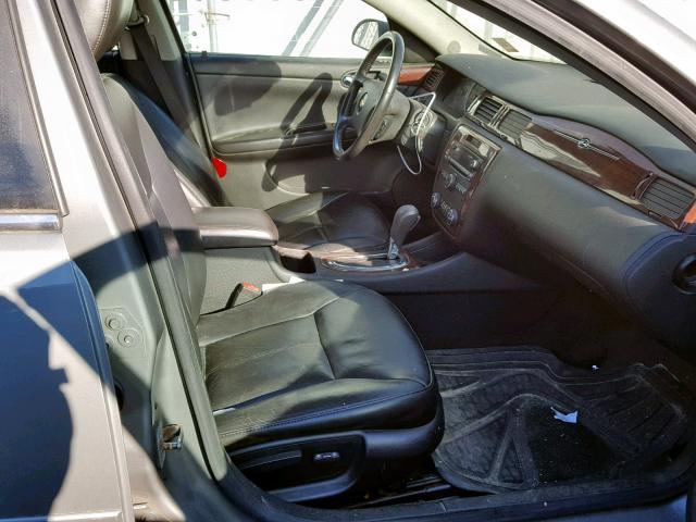 2G1WT58N989241810 - 2008 CHEVROLET IMPALA LT გრაფიტი ფოტო 5
