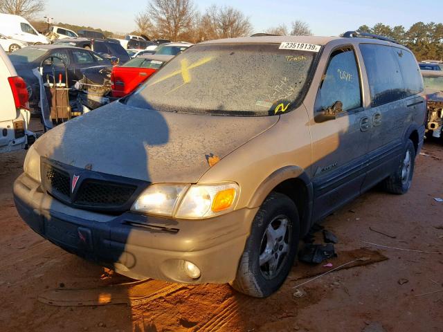 1GMDX03E5YD178264 - 2000 PONTIAC MONTANA GOLD photo 2