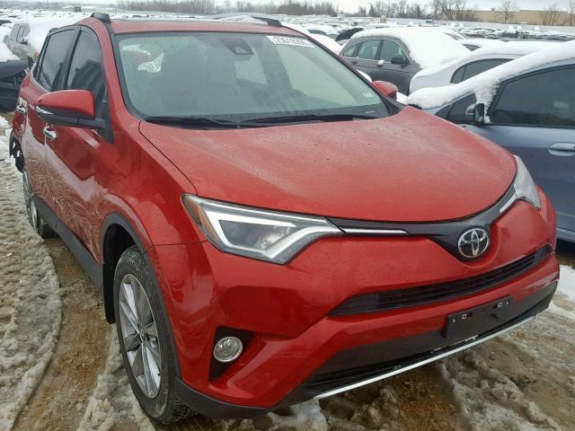 JTMDFREV1GJ080146 - 2016 TOYOTA RAV4 LIMIT RED photo 1