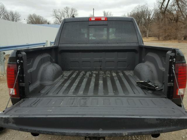 1C6RR7YT5HS743426 - 2017 RAM 1500 REBEL შავი ფოტო 6