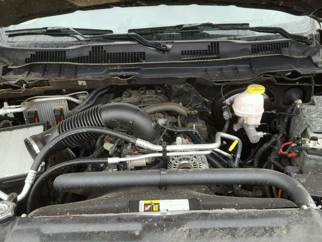 1C6RR7YT5HS743426 - 2017 RAM 1500 REBEL შავი ფოტო 7