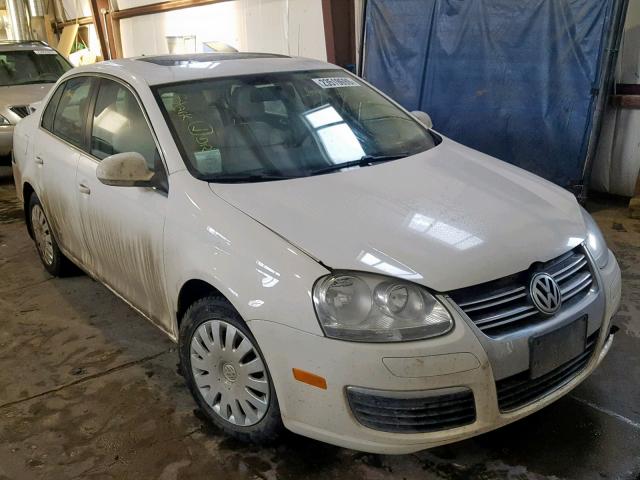 3VWRL8AJ8AM135694 - 2010 VOLKSWAGEN JETTA TDI WHITE photo 1