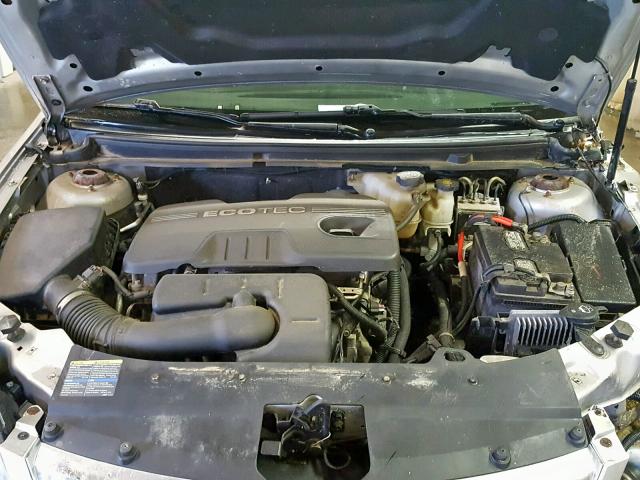 1G8ZS57B98F243556 - 2008 SATURN AURA XE SILVER photo 7