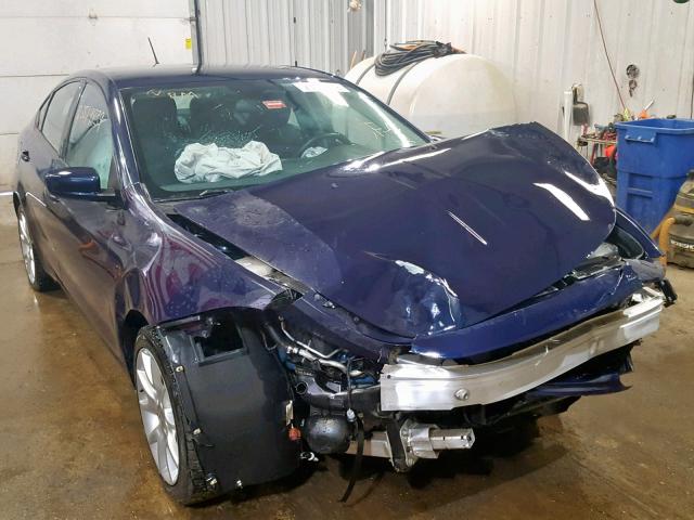 1C3CDFBA0DD184918 - 2013 DODGE DART SXT BLUE photo 9