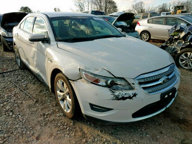 1FAHP2EW9AG148055 - 2010 FORD TAURUS SEL WHITE photo 1