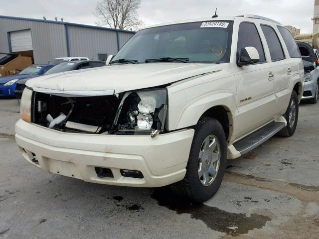 1GYEC63T23R161353 - 2003 CADILLAC ESCALADE L WHITE photo 2