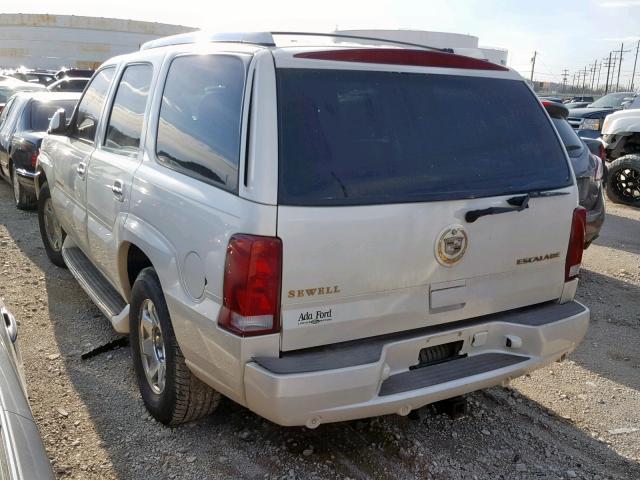 1GYEC63T23R161353 - 2003 CADILLAC ESCALADE L WHITE photo 3