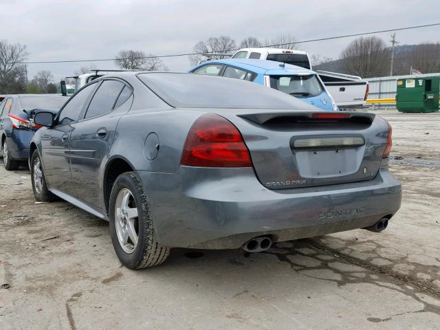 2G2WS522041340862 - 2004 PONTIAC GRAND PRIX GRAY photo 3