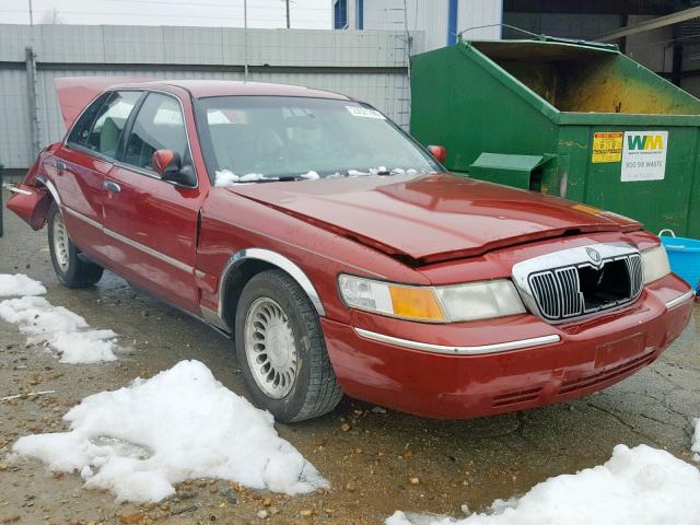 2MEFM75W5YX714366 - 2000 MERCURY GRAND MARQ BURGUNDY photo 1