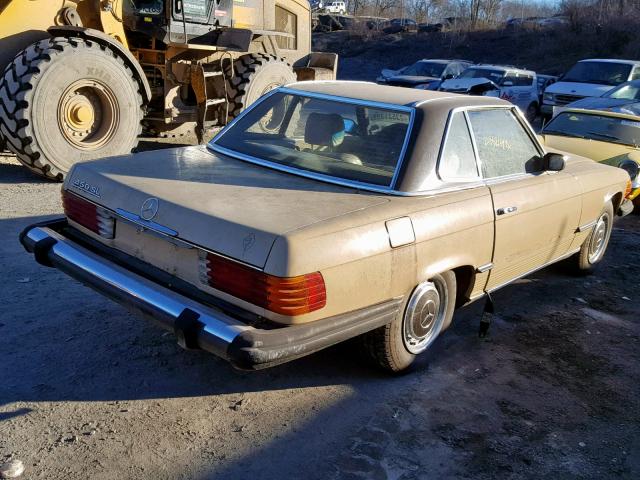 10704412024723 - 1975 MERCEDES-BENZ 450 SL CREAM photo 4