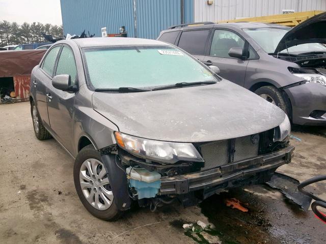 KNAFU4A27C5554789 - 2012 KIA FORTE EX GRAY photo 1