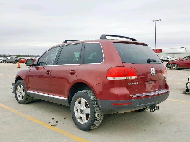 WVGBC67L64D004552 - 2004 VOLKSWAGEN TOUAREG 3. RED photo 3