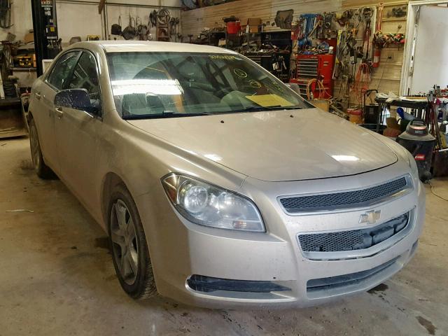 1G1ZB5EB3AF164925 - 2010 CHEVROLET MALIBU LS GOLD photo 1
