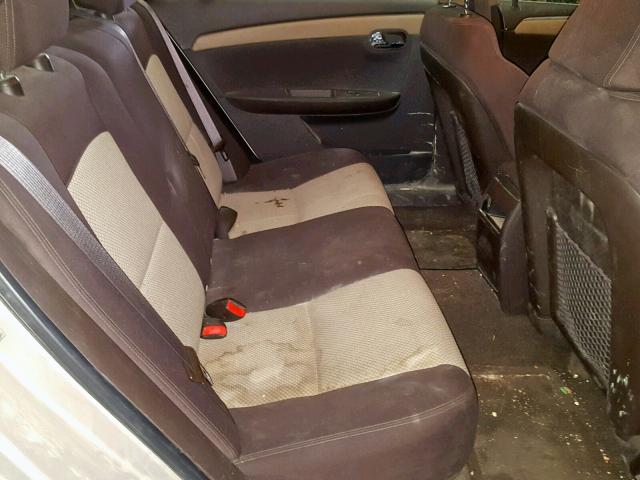 1G1ZB5EB3AF164925 - 2010 CHEVROLET MALIBU LS GOLD photo 6