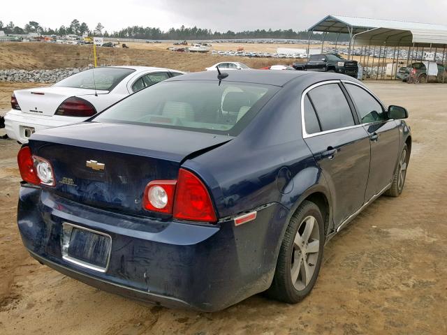 1G1ZJ57B384306910 - 2008 CHEVROLET MALIBU 2LT BLUE photo 4