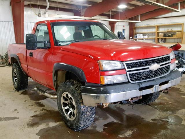 3GCEK14V47G239701 - 2007 CHEVROLET SILVERADO RED photo 1