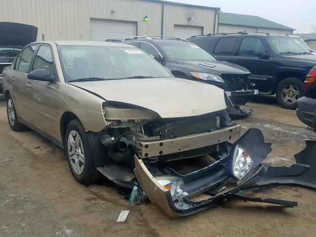 1G1ZS58N78F142295 - 2008 CHEVROLET MALIBU LS GOLD photo 1