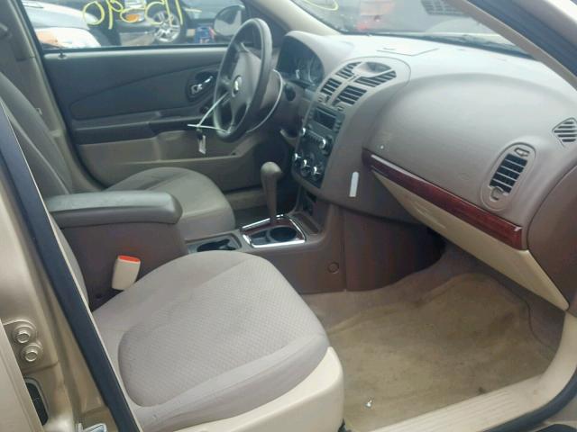 1G1ZS58N78F142295 - 2008 CHEVROLET MALIBU LS GOLD photo 5