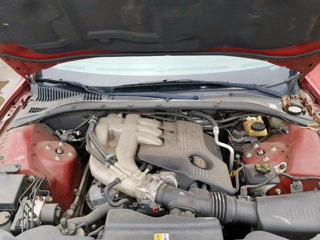 1LNHM86S15Y611030 - 2005 LINCOLN LS BURGUNDY photo 7