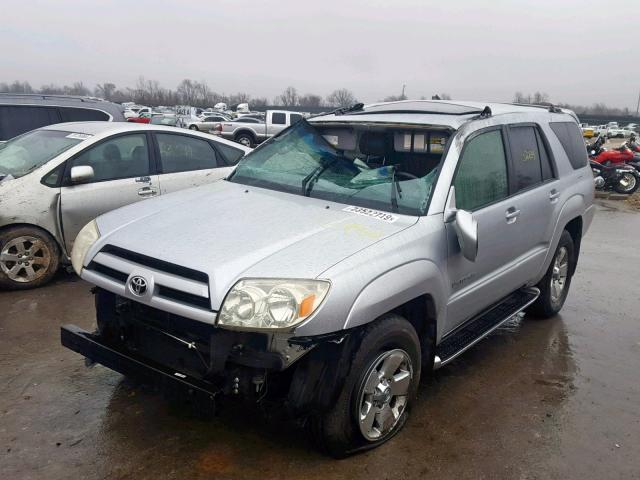 JTEBU17R140046669 - 2004 TOYOTA 4RUNNER LI SILVER photo 2