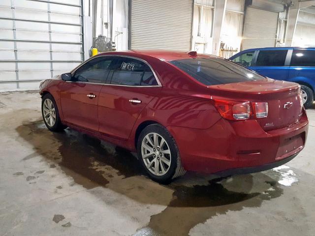 1G11E5SL7EF139713 - 2014 CHEVROLET MALIBU 2LT MAROON photo 2