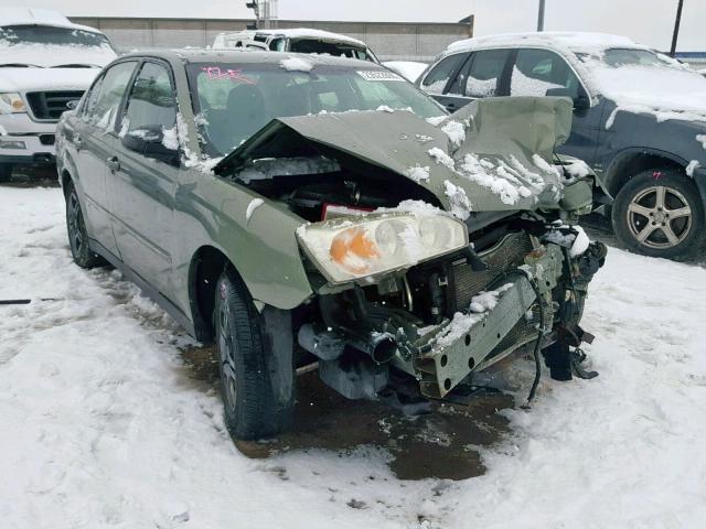 1G1ZS51F16F261024 - 2006 CHEVROLET MALIBU LS Yaşıl foto 1