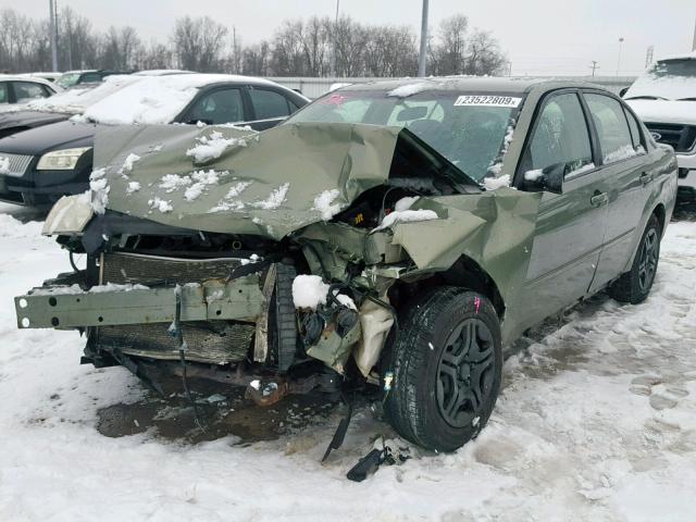 1G1ZS51F16F261024 - 2006 CHEVROLET MALIBU LS Yaşıl foto 2