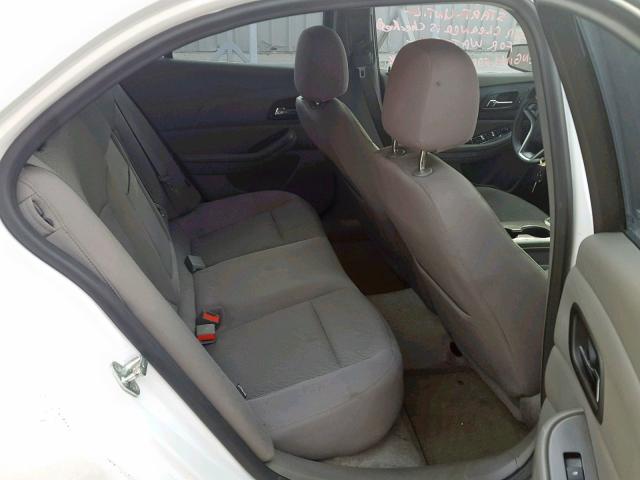1G11B5SA1DF194809 - 2013 CHEVROLET MALIBU LS თეთრი ფოტო 6