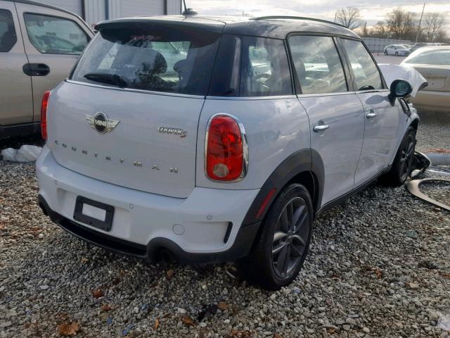 WMWZC5C56DWP33754 - 2013 MINI COOPER S C WHITE photo 4