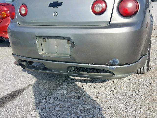 1G1AP14P567685621 - 2006 CHEVROLET COBALT SS GOLD photo 9