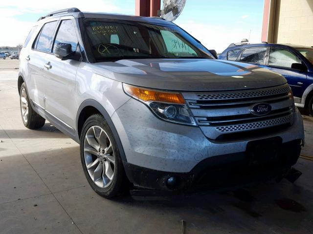 1FMHK7D85BGA42563 - 2011 FORD EXPLORER X SILVER photo 1