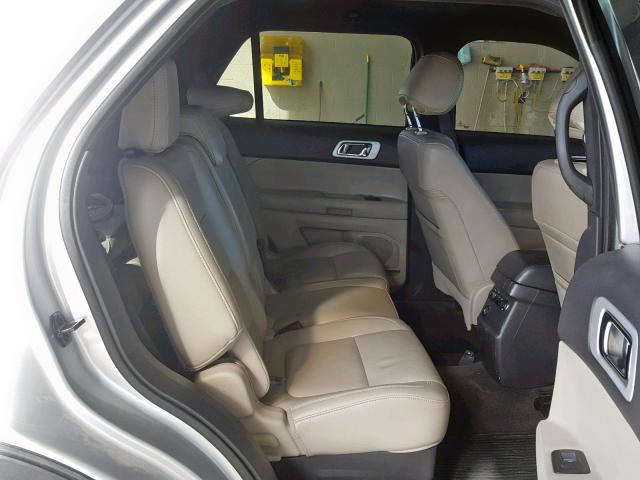 1FMHK7D85BGA42563 - 2011 FORD EXPLORER X SILVER photo 6