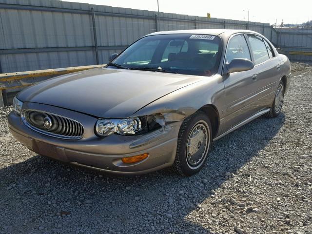 1G4HP54K324112273 - 2002 BUICK LESABRE CU BEIGE photo 2