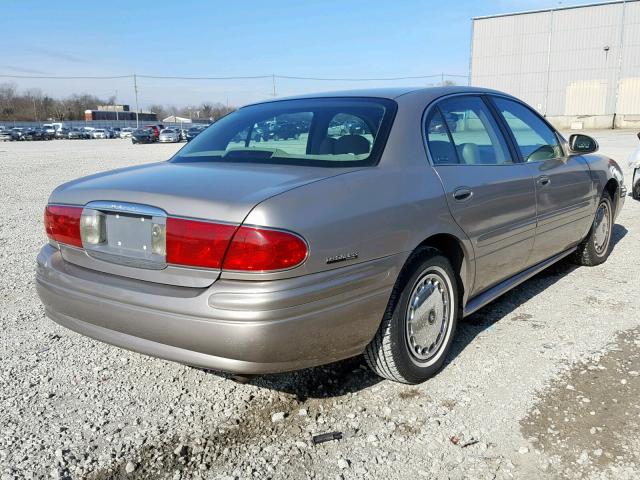 1G4HP54K324112273 - 2002 BUICK LESABRE CU BEIGE photo 4