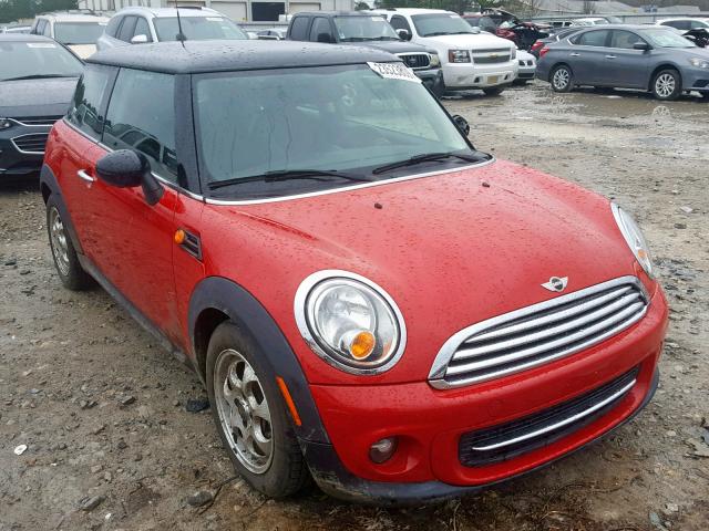 WMWSU3C52DT683200 - 2013 MINI COOPER RED photo 1