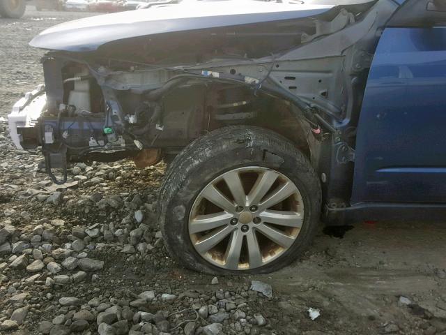 JF2SHAGC4CH451303 - 2012 SUBARU FORESTER T BLUE photo 9